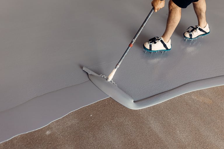 Garage floor epoxy coating