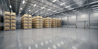 Commercial warehouse coating